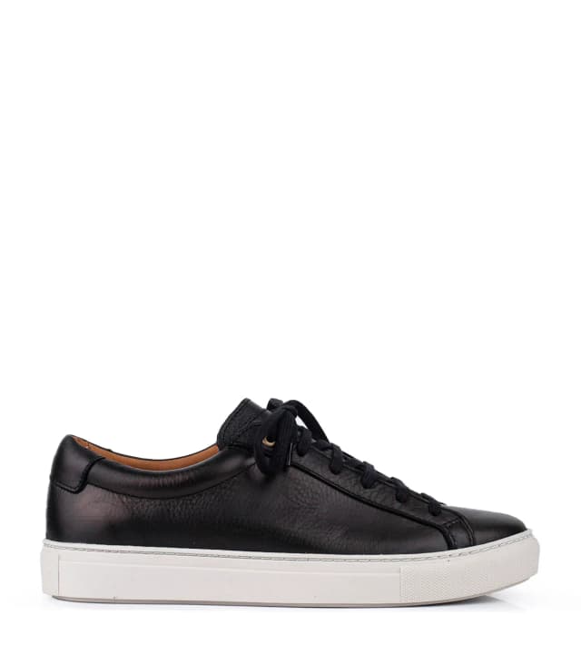Zapatilla urbana de cuero