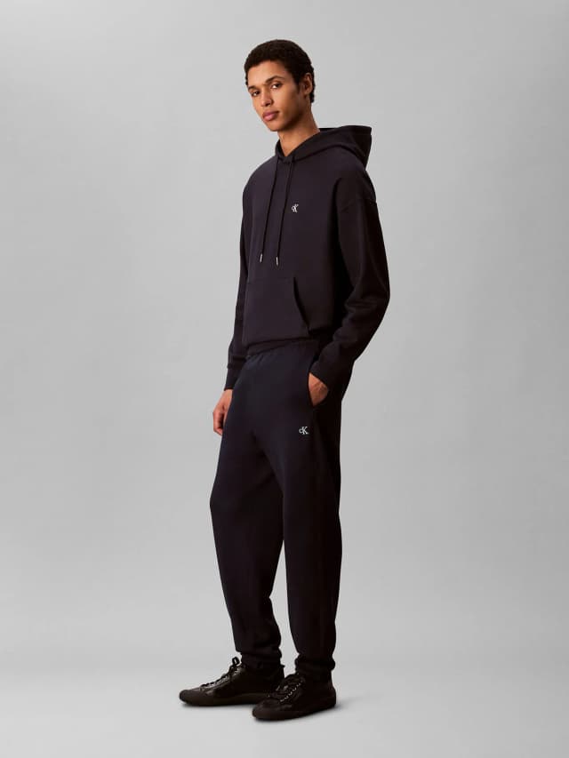 Jogger de felpa con monograma — imagen 2