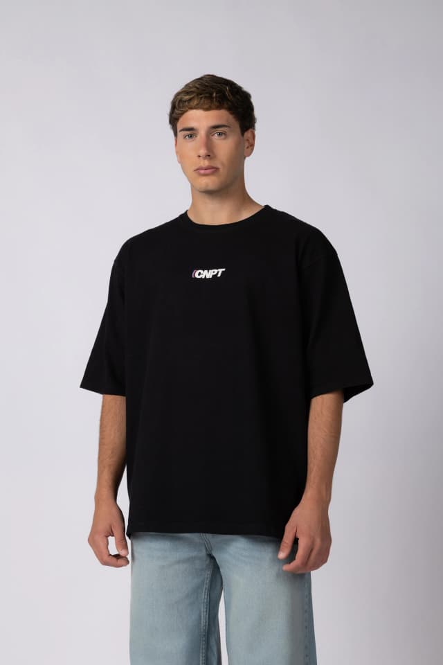 Remera Over Rhy Apex Negra