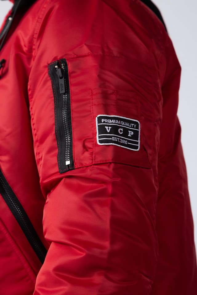 Campera Bomber Nash Bordo — imagen 5