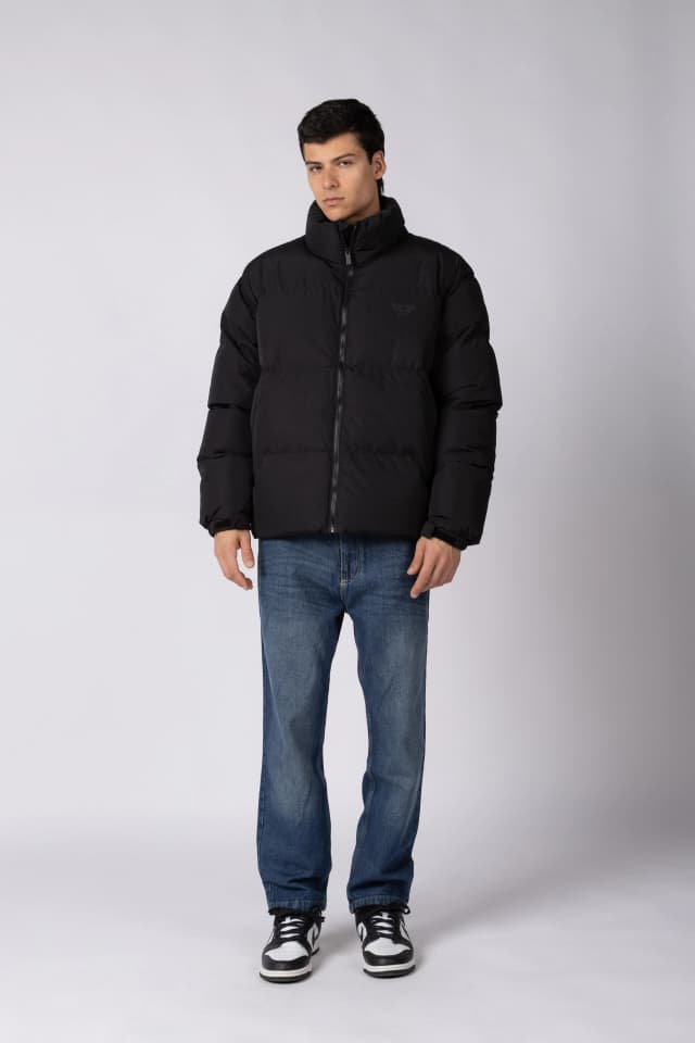 Campera Puffer Cronos Negra