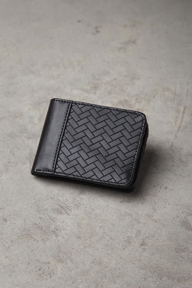 Billetera Mudd Negra