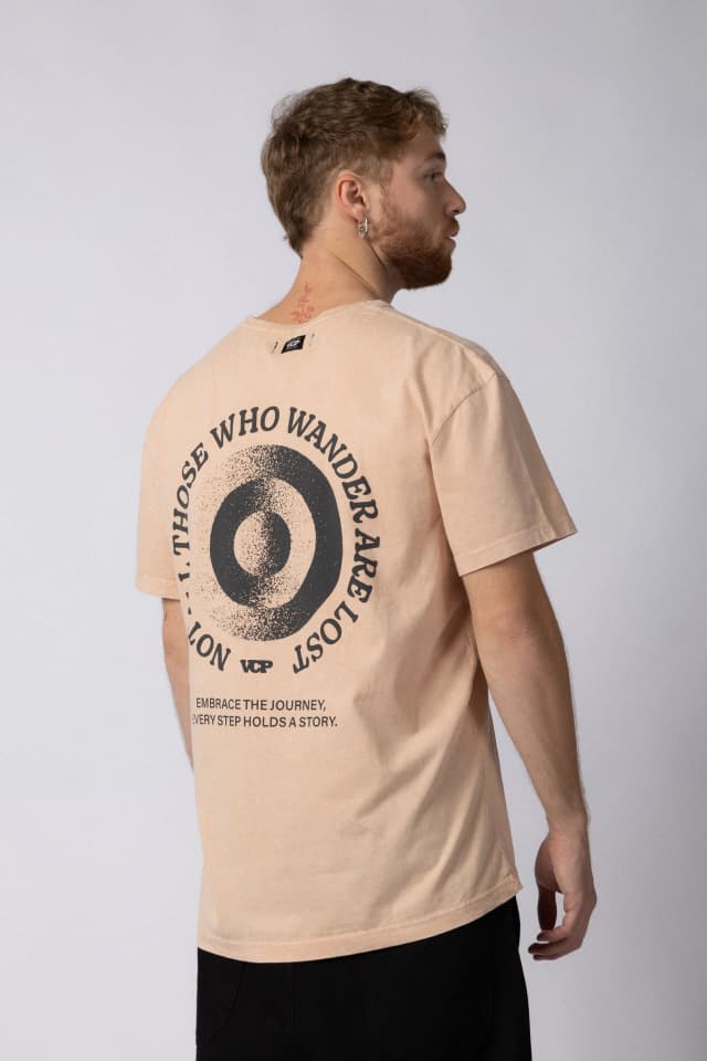 Remera DB Story Beige