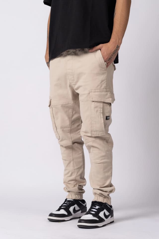 Jogger cargo comet arena beige