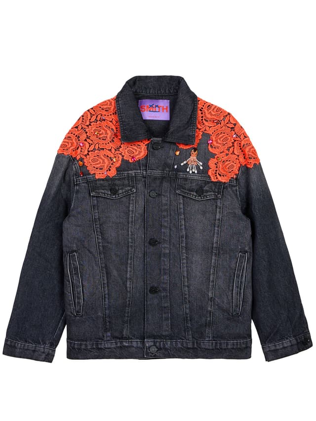 Limited Edition Sea of Roses Denim Jacket