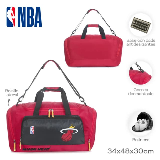 Bolso deportivo nba miami heat de Target Moda