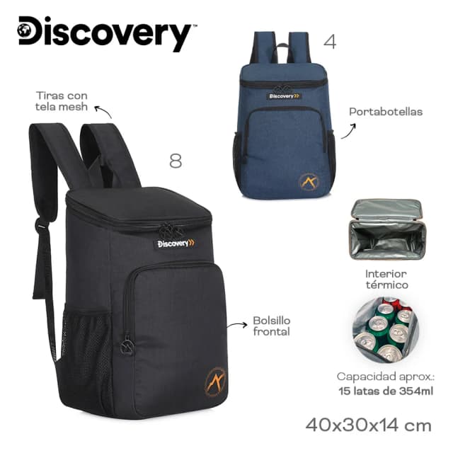 Mochila cooler discovery
