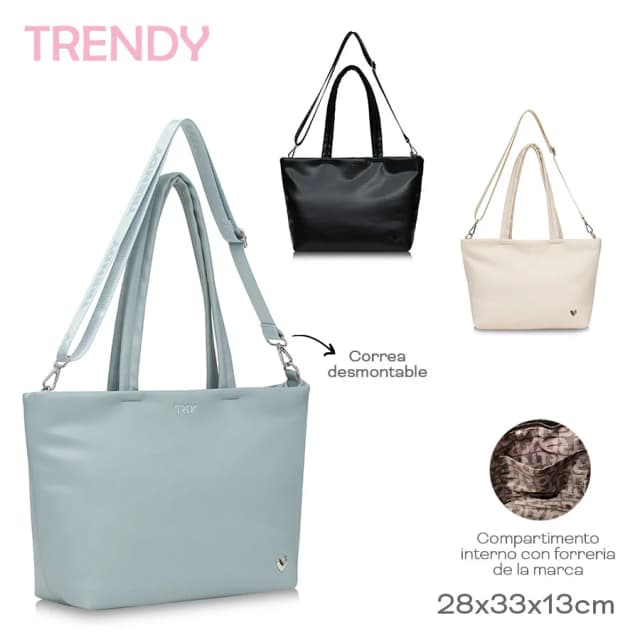 Cartera tote trendy