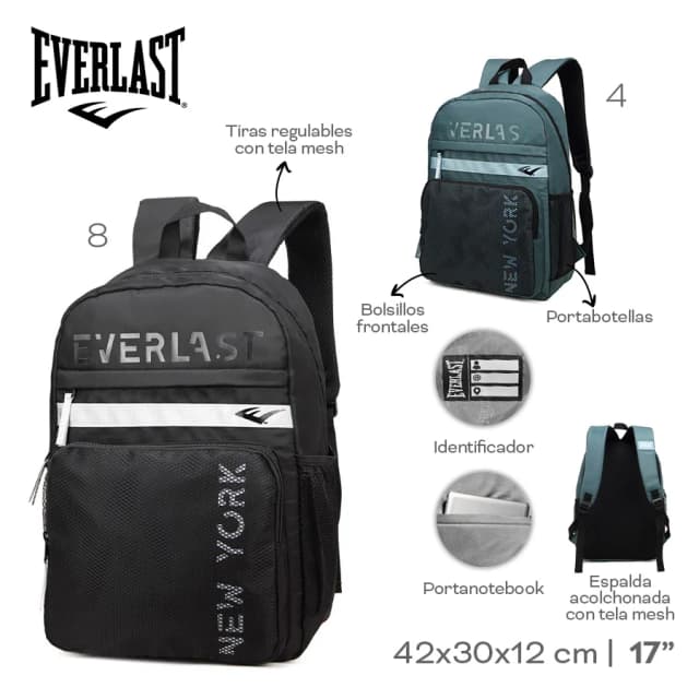 MOCHILA EVERLAST 22684
