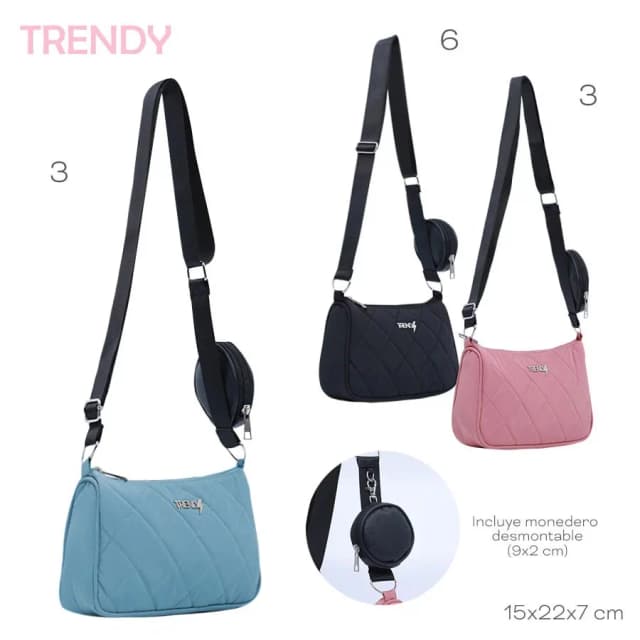 Morral cartera trendy 27203 Trendy