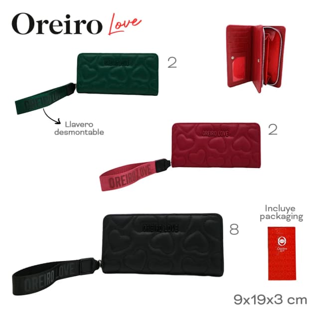 Billetera Oreiro love