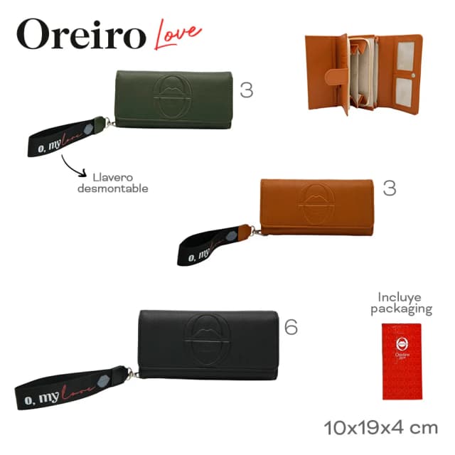 Billetera Oreiro love