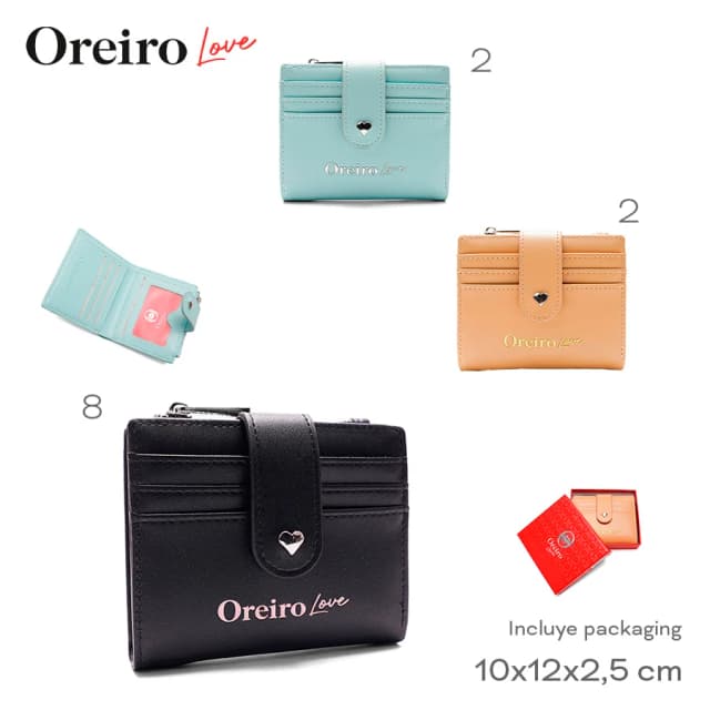 Target Moda billetera Oreiro love
