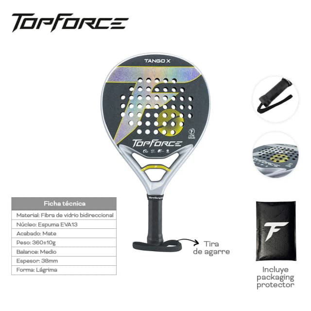 Paleta top Force Tango X Fullcarbon