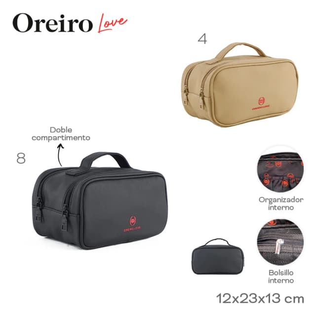 Portacosmetico oreiro love 29328