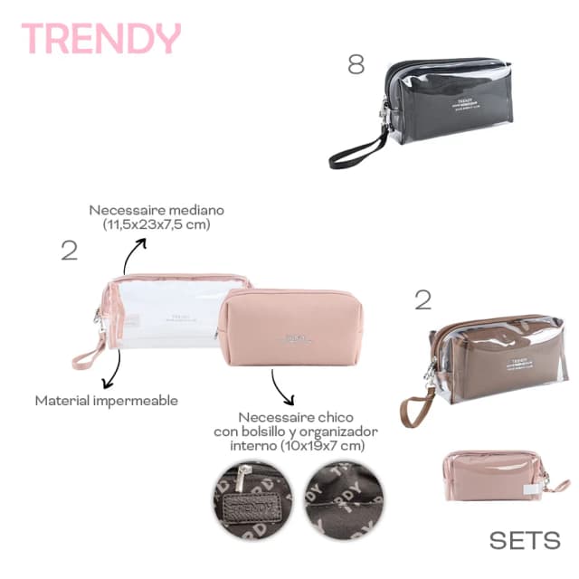 Portacosmético de Trendy