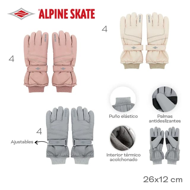 GUANTE ALPINE SKATE 31266
