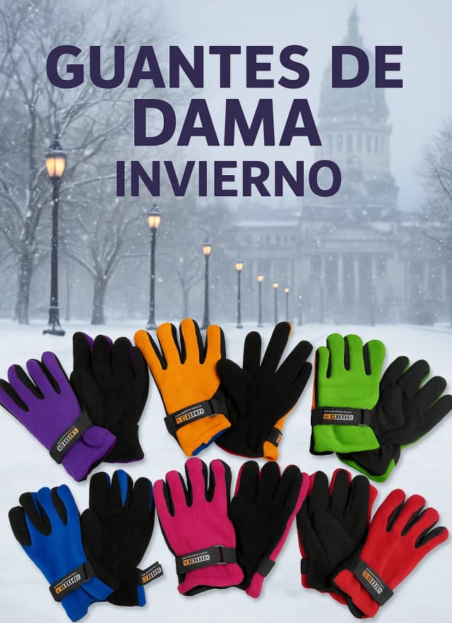 Guante polar dama de Happy Buy