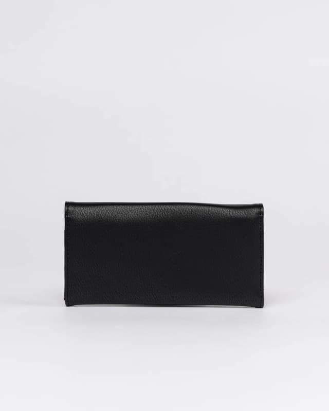 Billetera Bella Flap Black