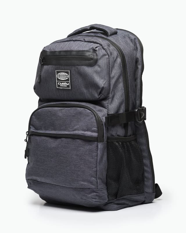 Mochila Picnic Serie 2 Backpack de color gris oscuro de RUSTY