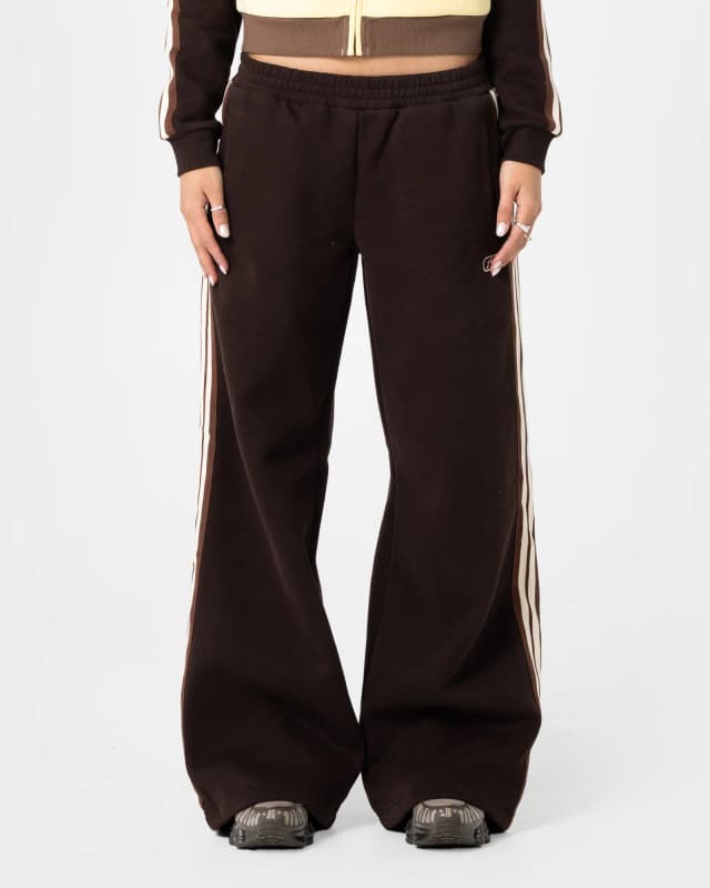 Jogging Toffee Wide Leg Fleece Java — imagen 2
