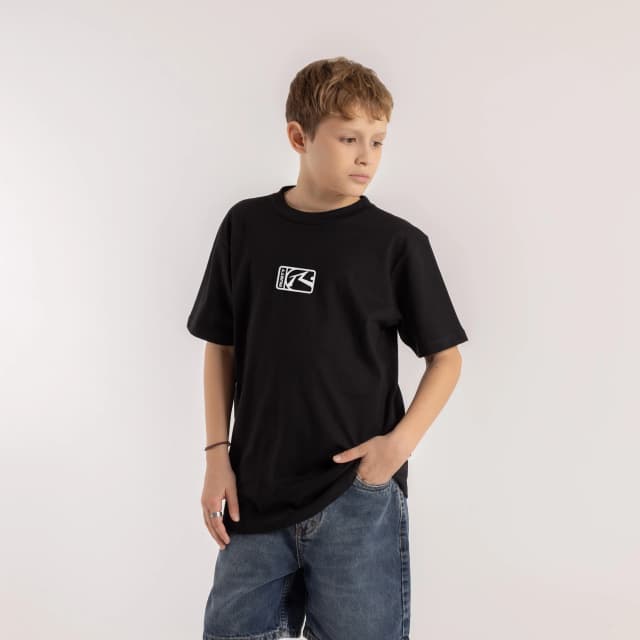 Remera Tron Junior negra de Rusty