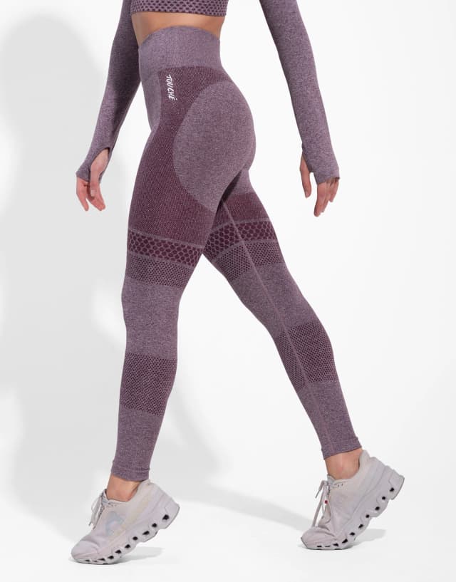 POWERFIT BURGUNDY SEAMLESS