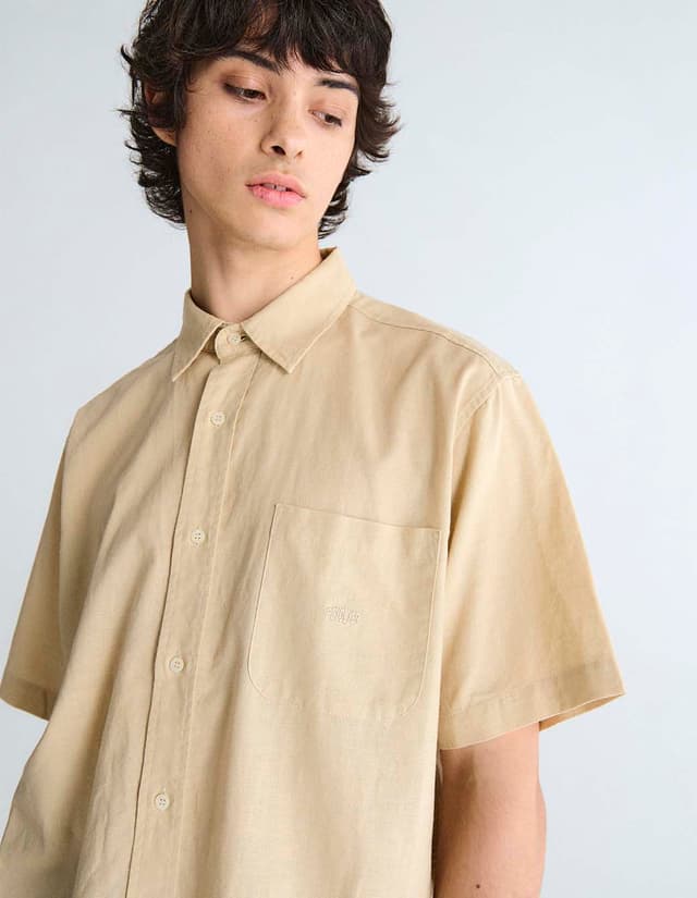 Camisa discovery beige