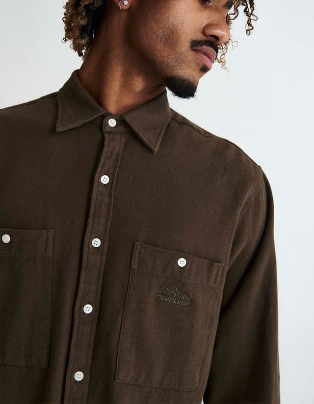 Camisa Labor Viyela verde