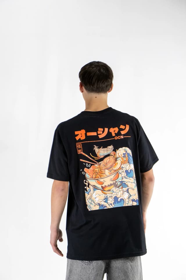Remera Ocn Orian Negro (Producto Outlet)