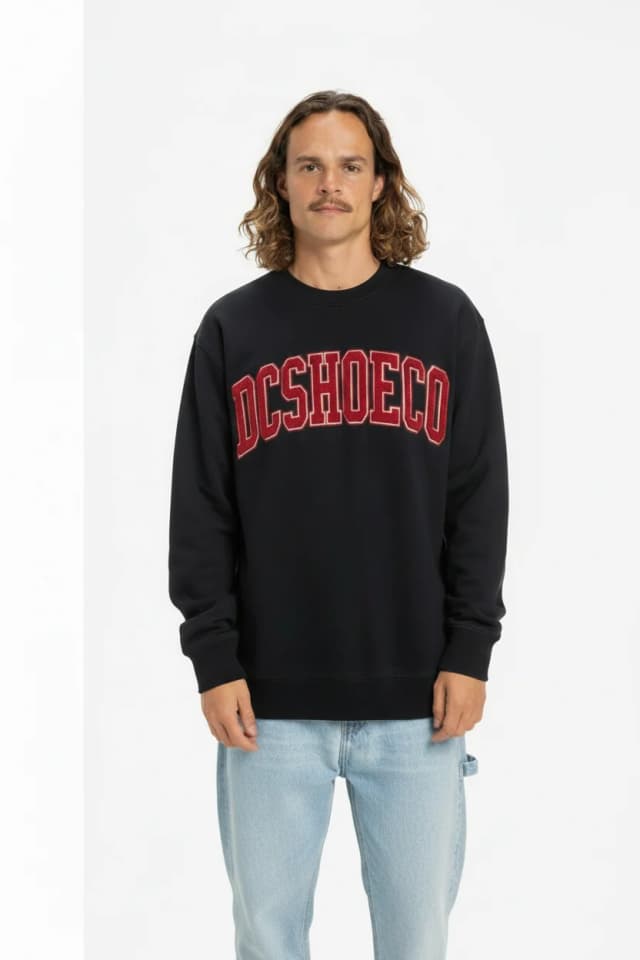 Buzo Dc Varsity Negro
