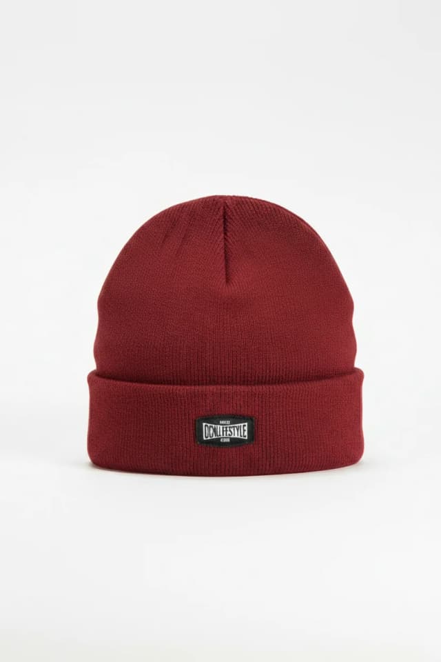 Gorro De Lana Ocn Beanie Bordo