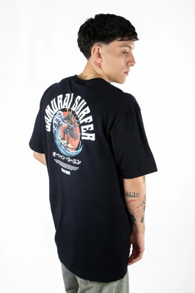 Remera Ocn Orian Negro (Producto Outlet)