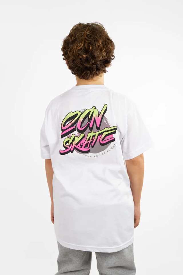 Remera Ocn Kids Premium Blanco