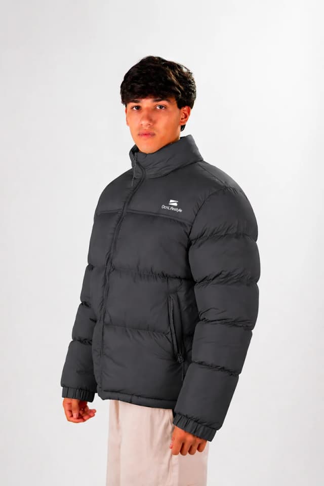 Campera Ocn Blizz Gris Importada — imagen 3