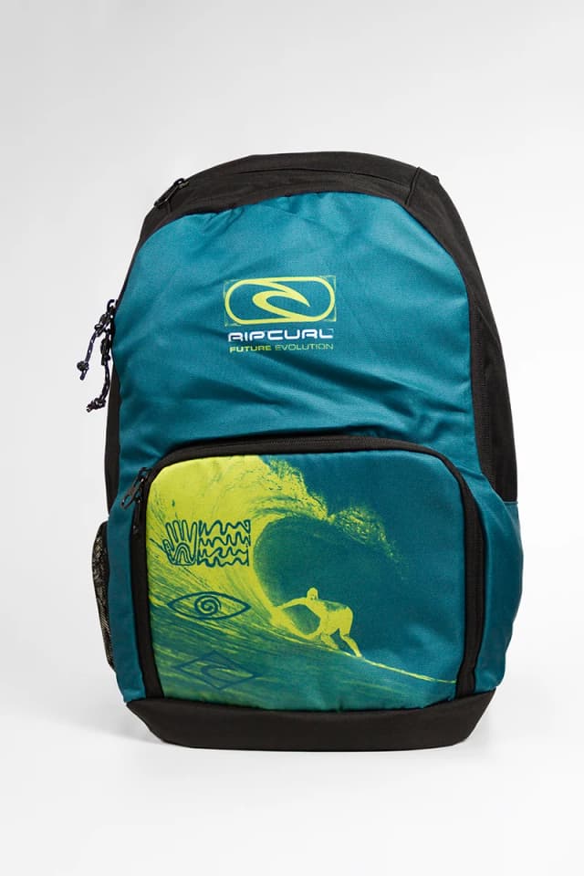 Mochila Rip Curl Evo Negro/Verde