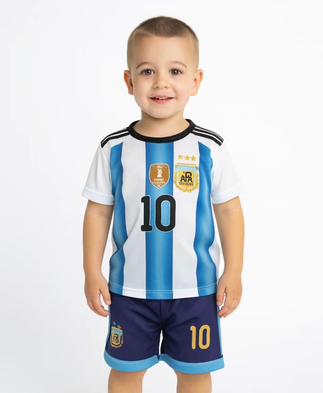 Conjunto De Argentina camiseta y short