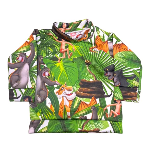 Buzo Frisa Estampado Libro de la selva.