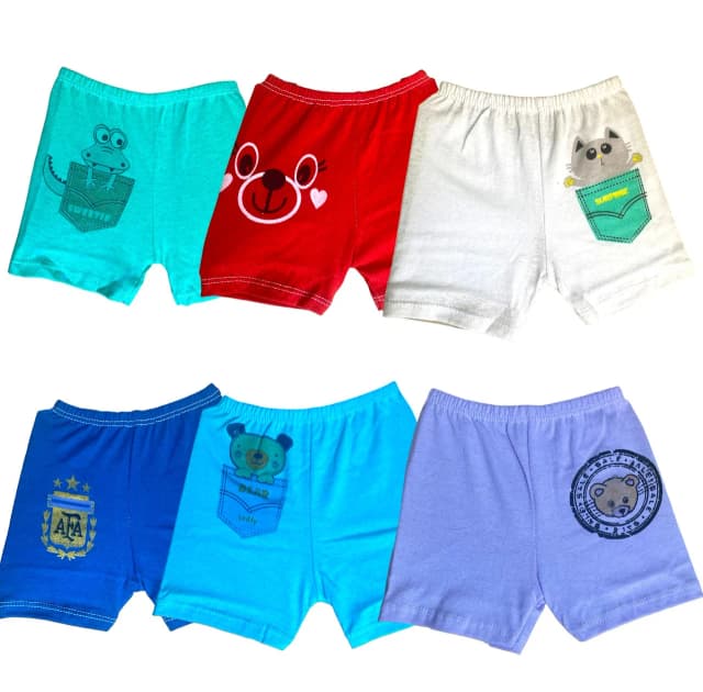 Pack x2 Short con estampa