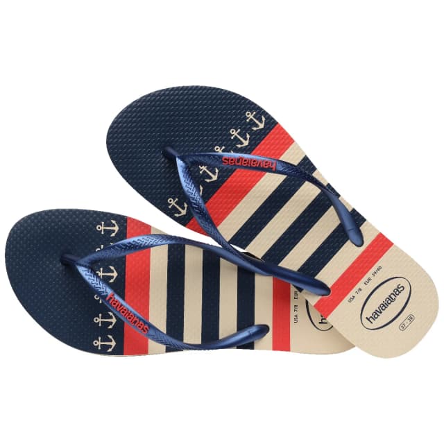 Ojotas Mujer Havaianas Slim Nautical — imagen 29