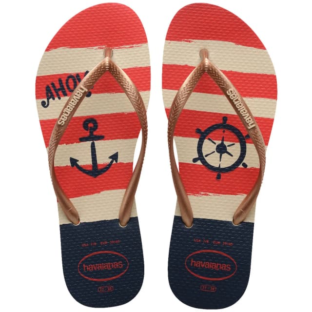 Ojotas Mujer Havaianas Slim Nautical — imagen 23