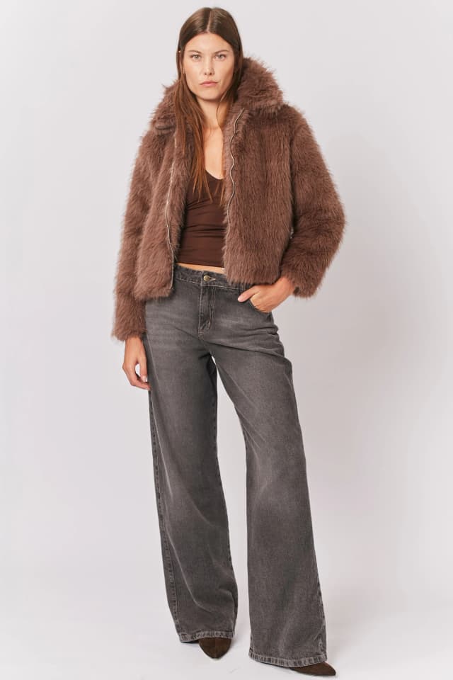 JEAN WIDE LEG BLACK