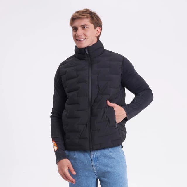 Chaleco Rusty Arrow Town Vest Black
