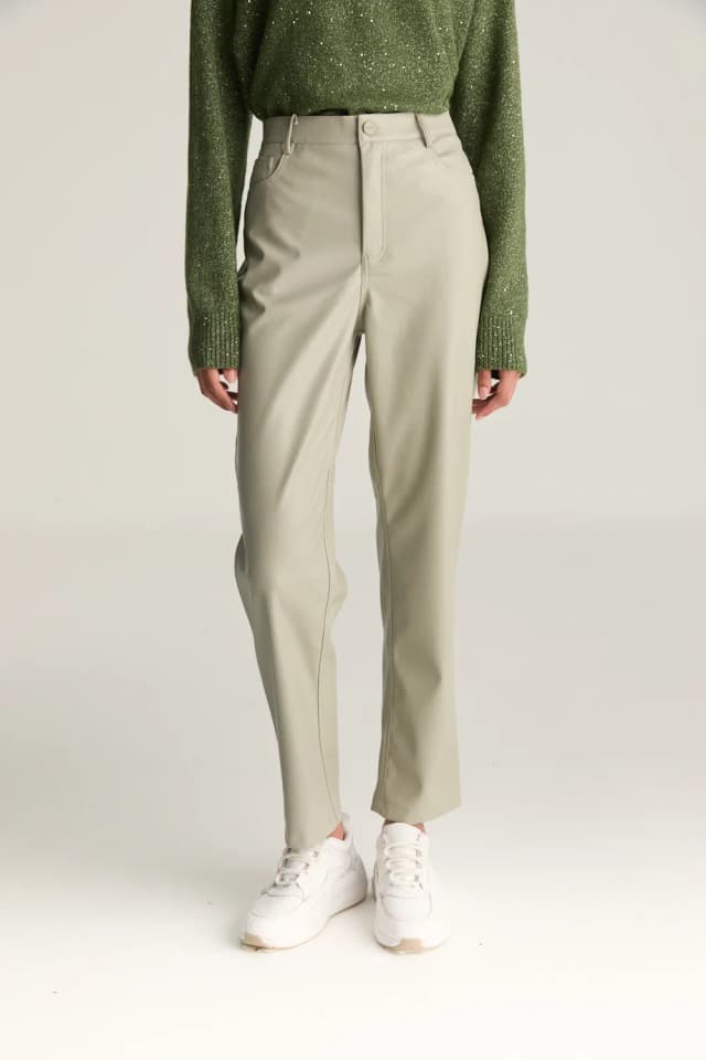 PANTALON VEGAN LEATHER — imagen 3