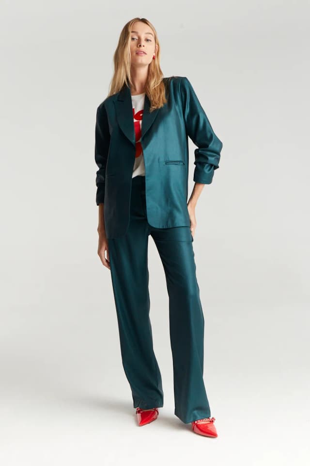 PANTALON FOIL COLOR - PINO