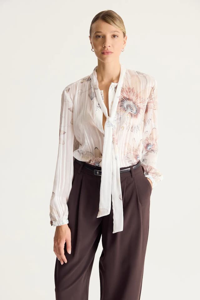 CAMISA PASSION FLOWER PRINT