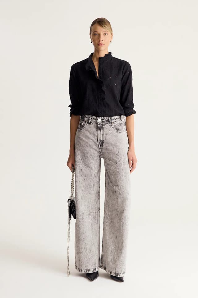 JEAN MARGOT WIDE LEG