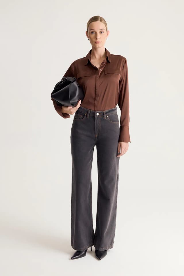 JEAN AMANDA WIDE LEG