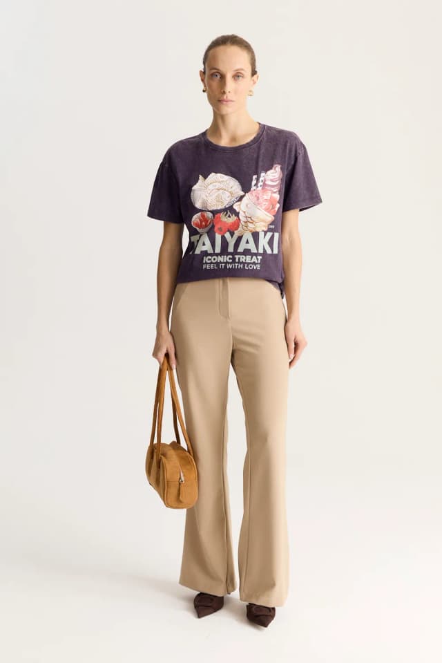 REMERA COTTON PRINT TAIYAKI