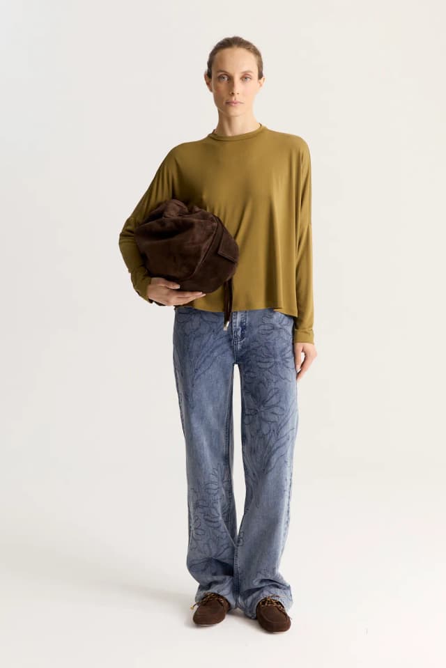 REMERA OVER PLAIN ADELE